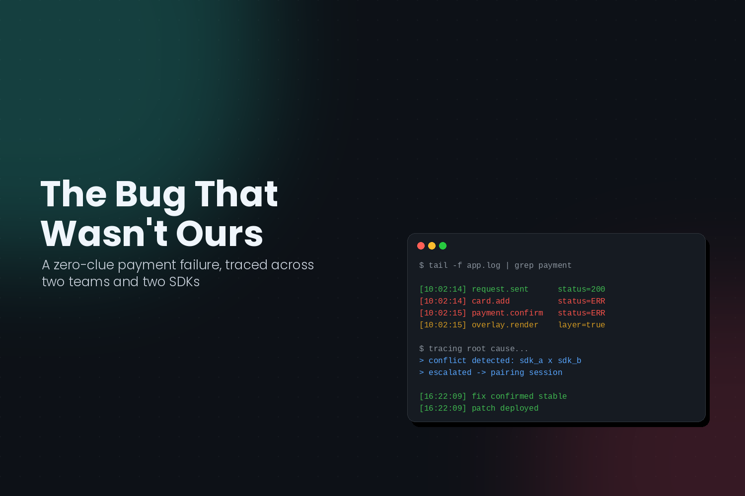 Jimmy Leonardo - The Bug That Wasn't Ours